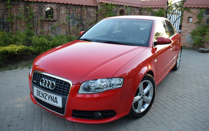 Audi A4 cena 22950 przebieg: 201293, rok produkcji 2007 z Brzeg małe 631